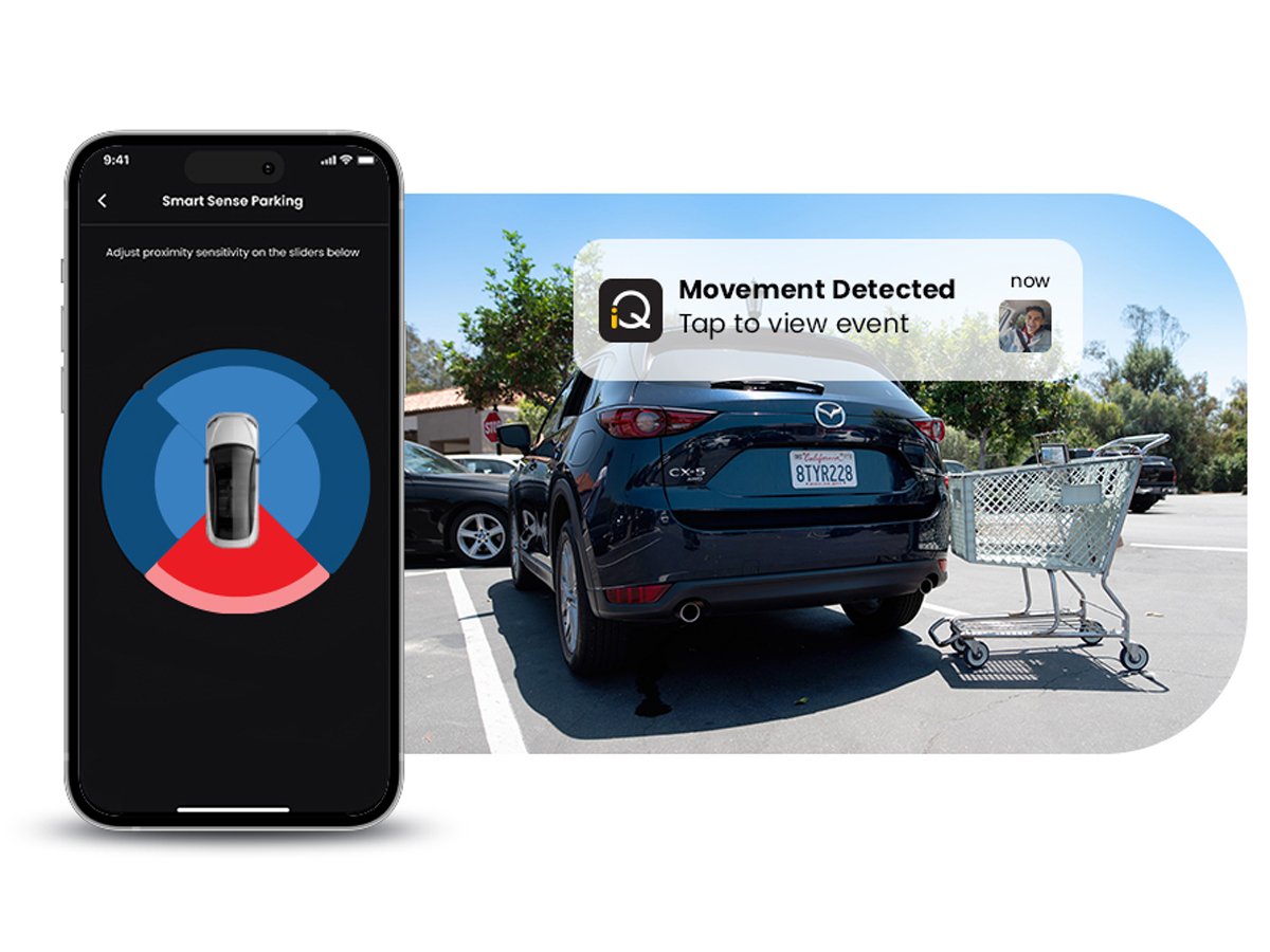 Wideorejestrator Nextbase IQ - Tryb SmartSense i inteligentny czujnik ruchu