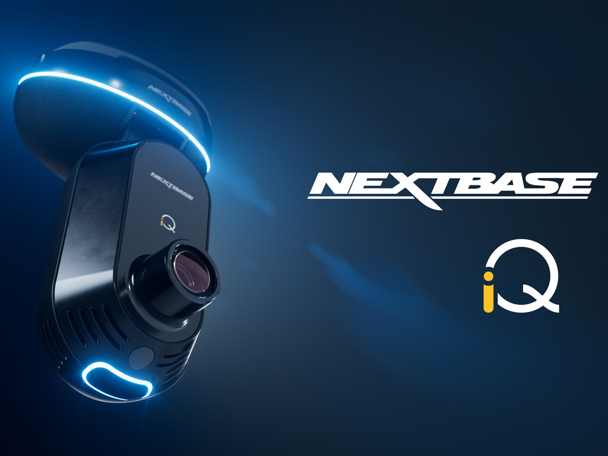 Wideorejestrator Nextbase IQ - Grafika z tłem