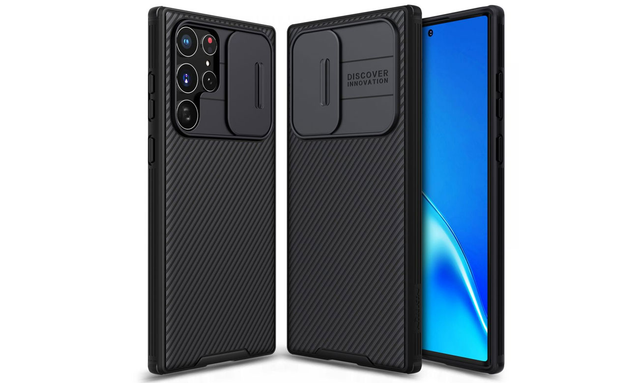 Camshield Nillkin do Samsung Galaxy 22 Ultra czarny