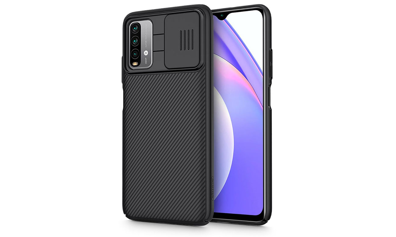 Чехол для xiaomi redmi 9t с защитой камеры