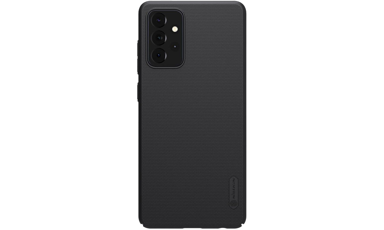 Etui Nillkin Super Frosted Shield do Samsung Galaxy A72 czarny 6902048214750