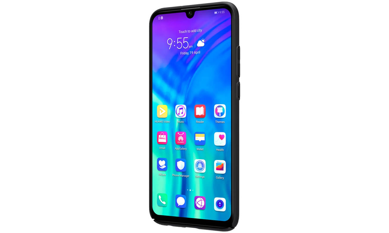 Etui Nillkin Super Frosted Shield Black do Honor 20 Lite