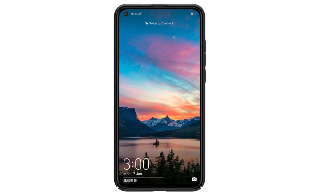 Etui Nillkin Super Frosted Shield Black do Honor View 20