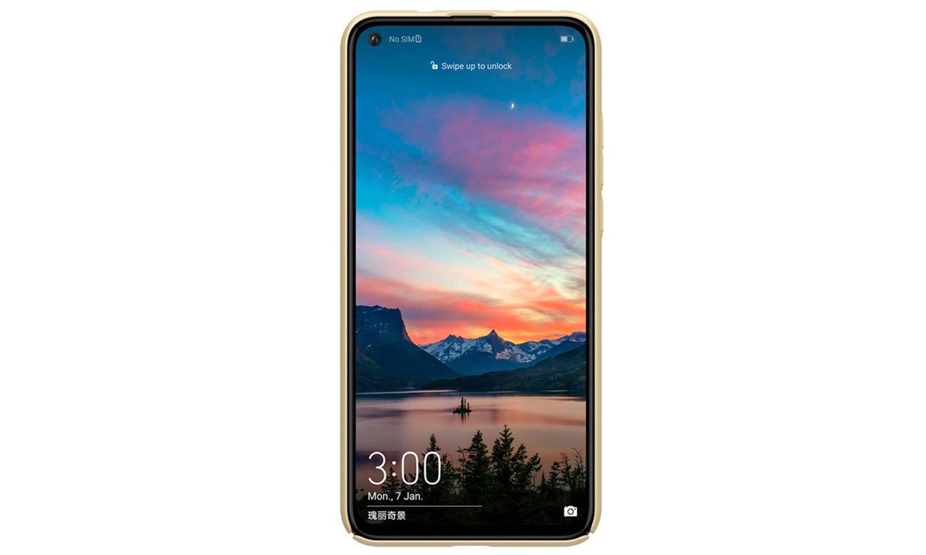 Etui Nillkin Super Frosted Shield Gold do Honor View 20