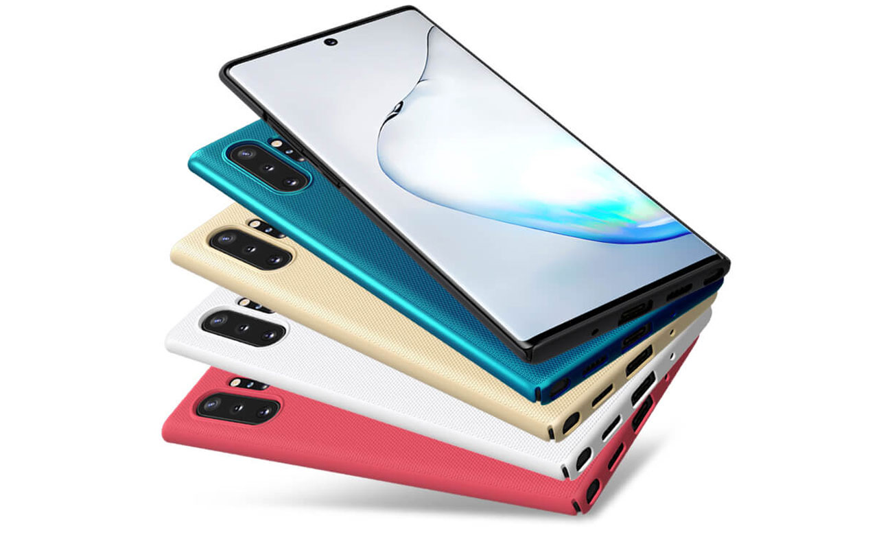 Etui Nillkin Super Frosted Shield Black do Samsung Galaxy Note 10+