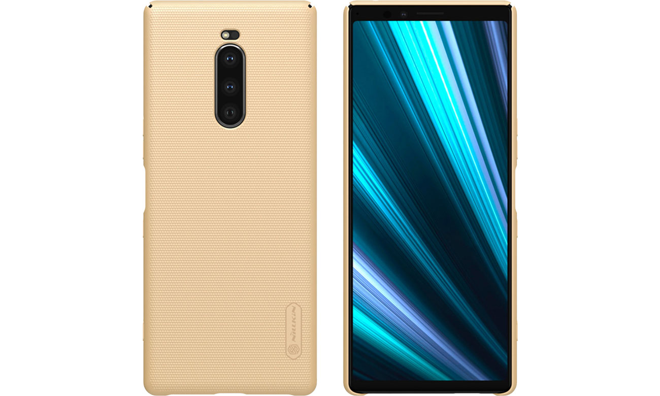 Super Frosted Shield do Sony Xperia 1 złoty