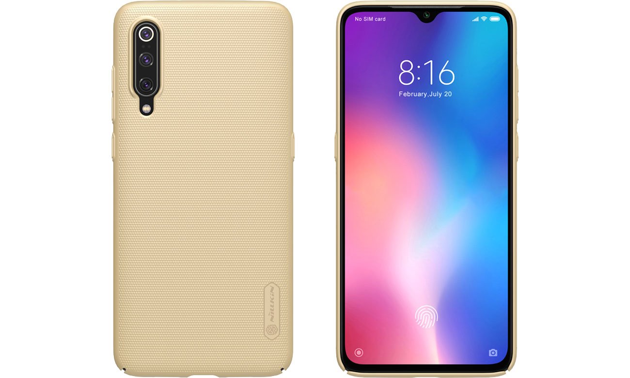 Super Frosted Shield do Xiaomi Mi 9 złoty