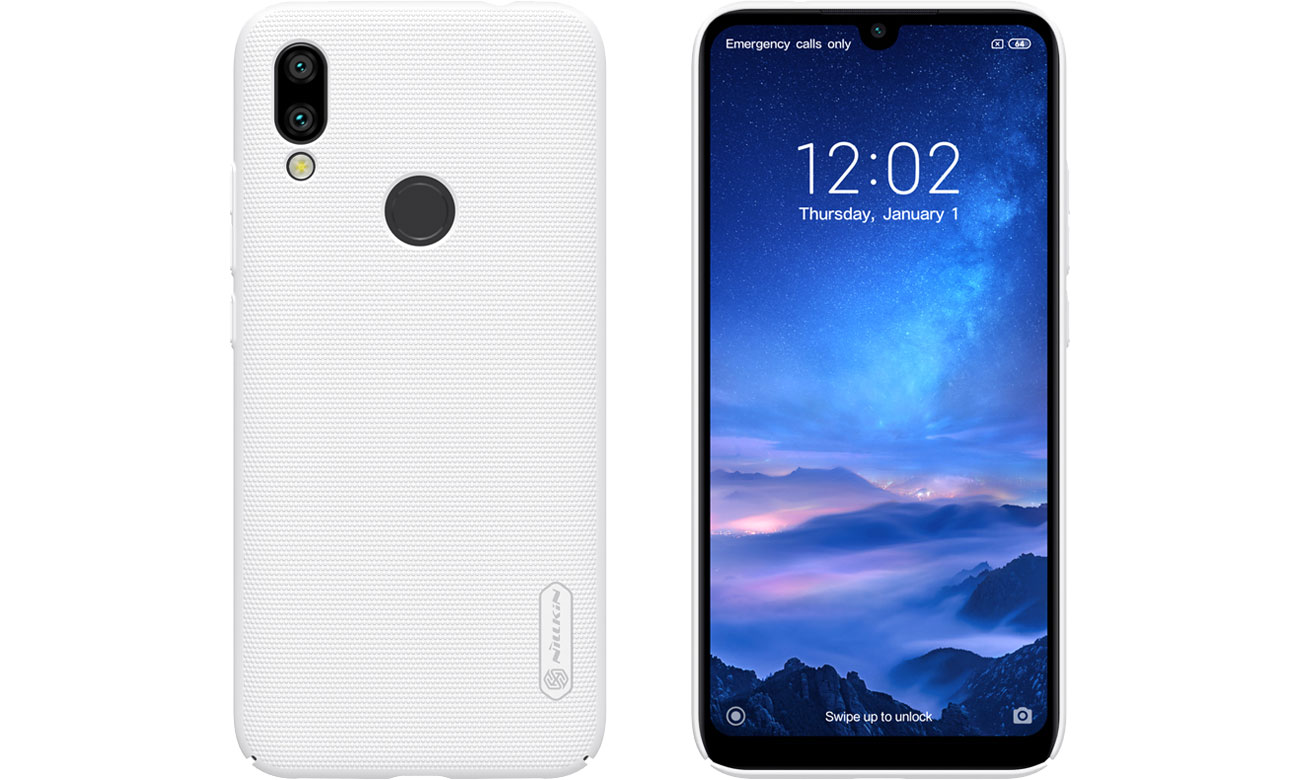Super Frosted Shield do Xiaomi Redmi 7 biały