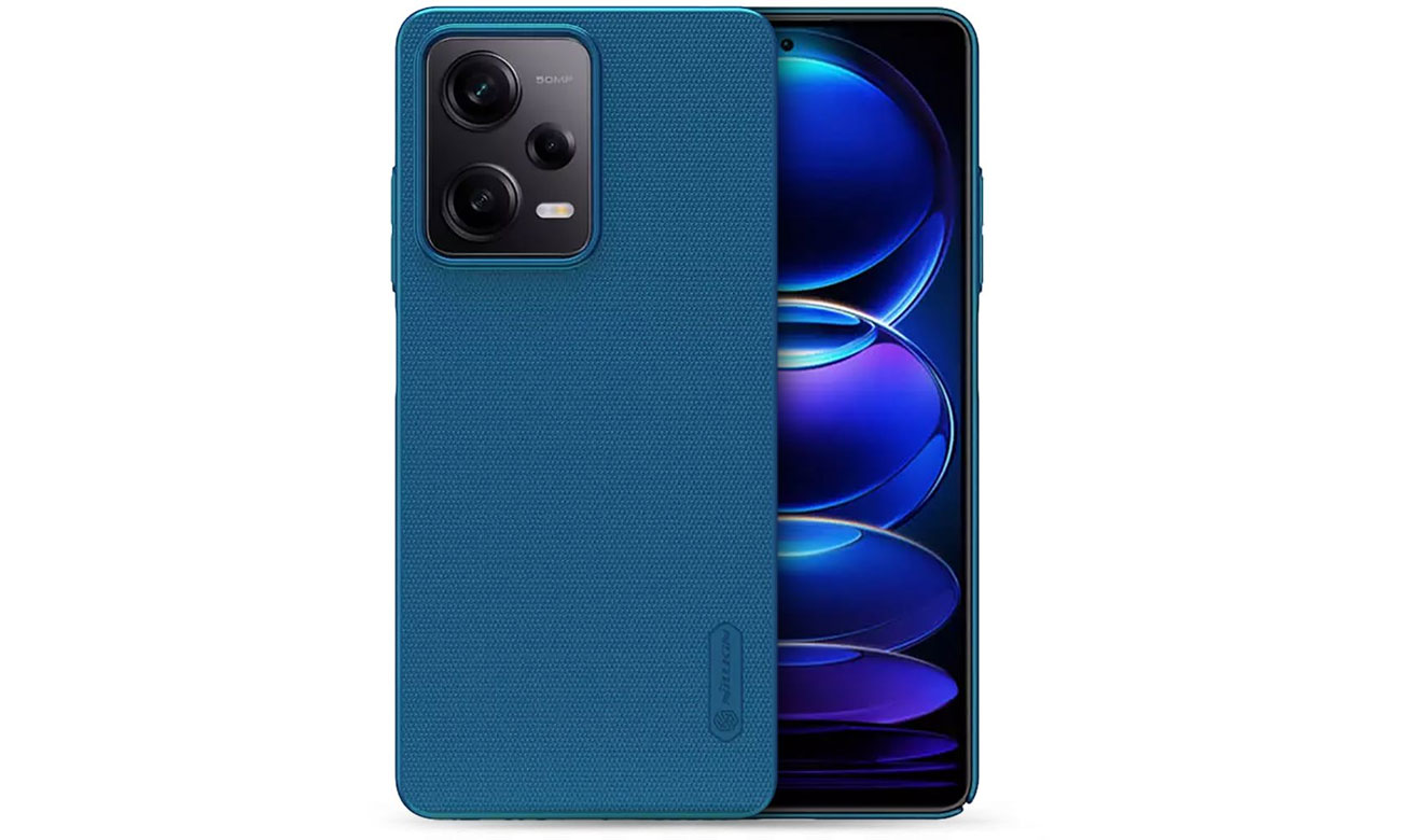 Nillkin Frosted Shield do Xiaomi Redmi Note 12 Pro / POCO X5 Pro 5G blue