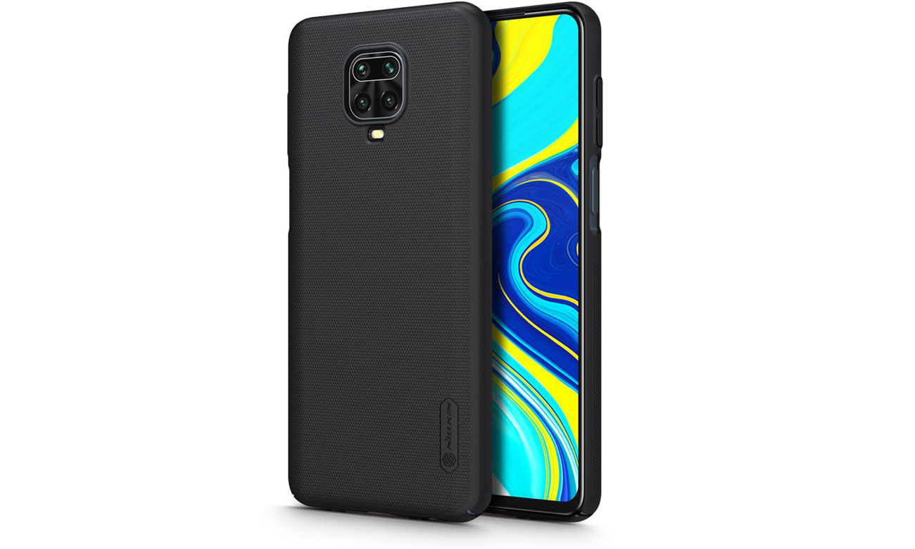 Etui Nillkin Super Frosted Shield Black do Xiaomi Redmi Note 9S / 9 Pro