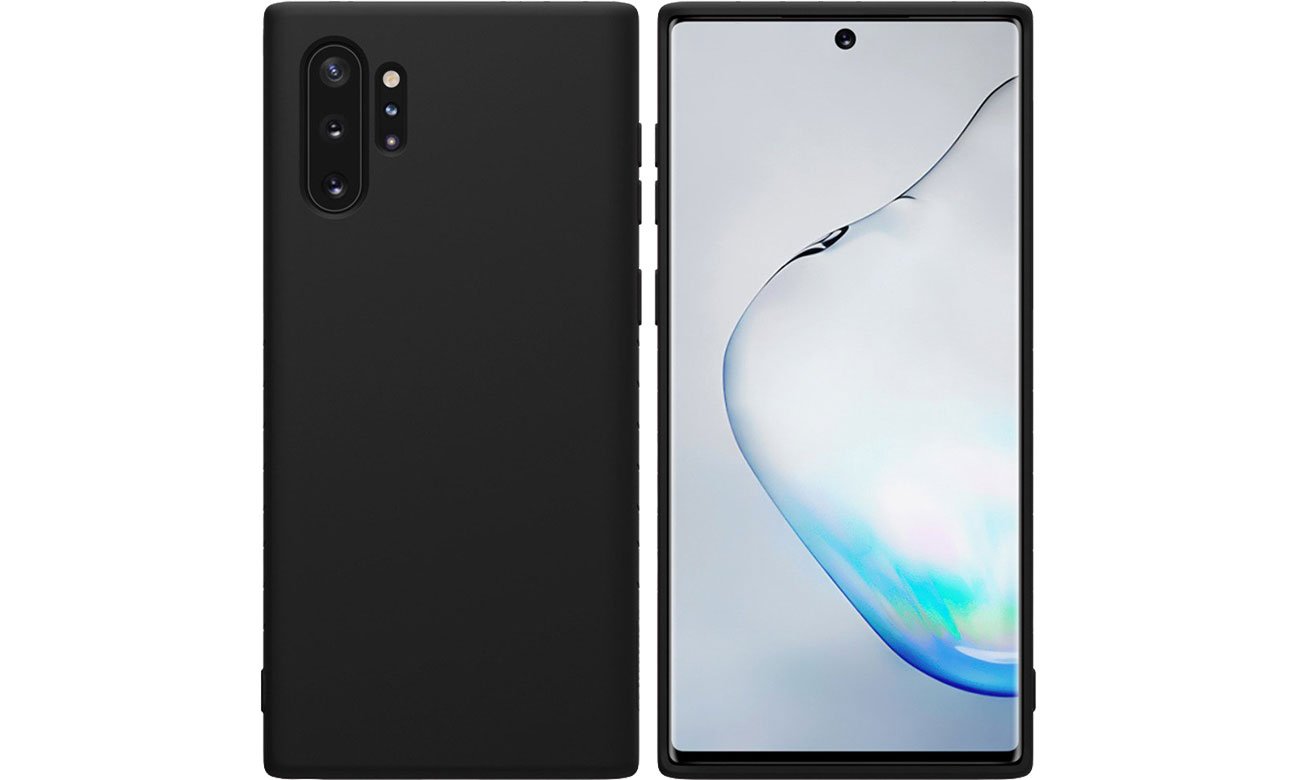Rubber Wrapped do Galaxy Note 10+ czarny