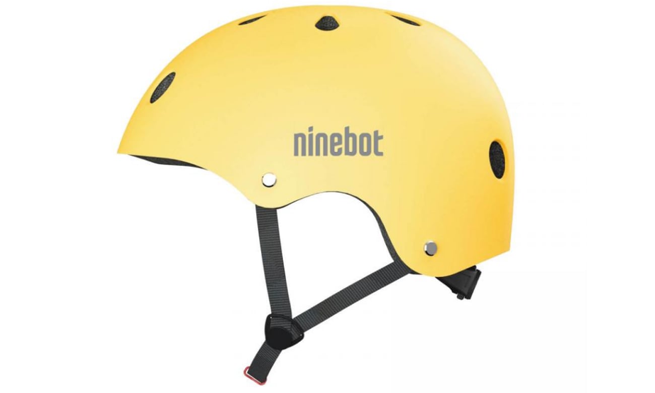 Kask dla dorosłych Ninebot by Segway Yellow (L) - Widok z boku