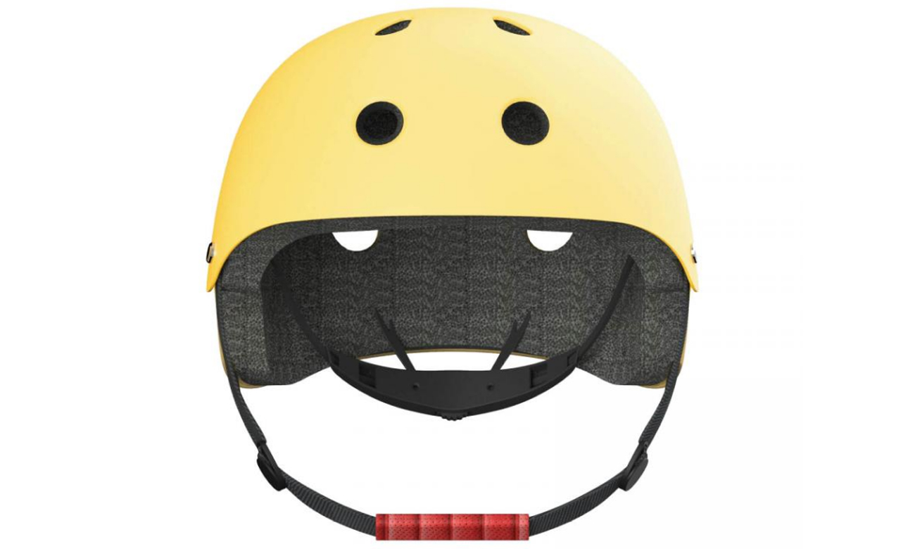 Kask dla dorosłych Ninebot by Segway Yellow (L) - Widok od przodu
