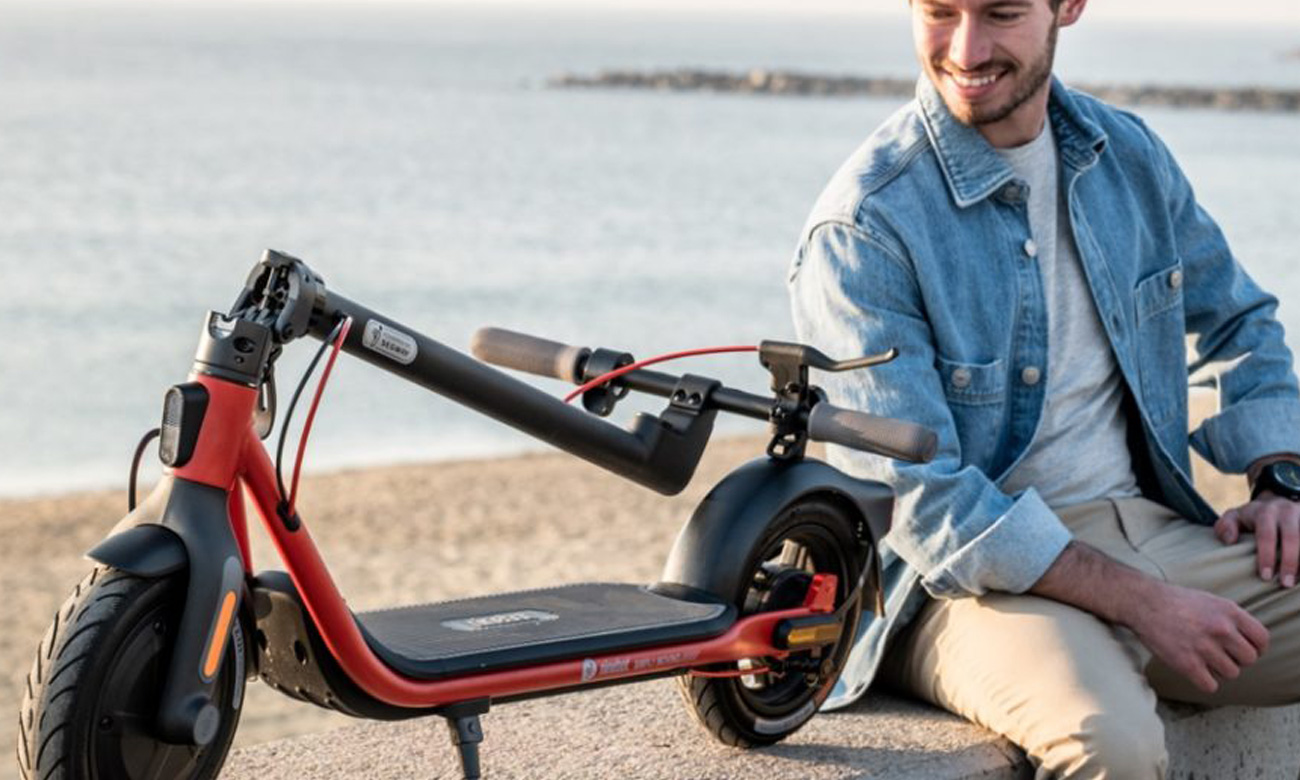 Hulajnoga elektryczna Ninebot KickScooter D38D - Solidna i łatwa do przenoszenia konstrukcja