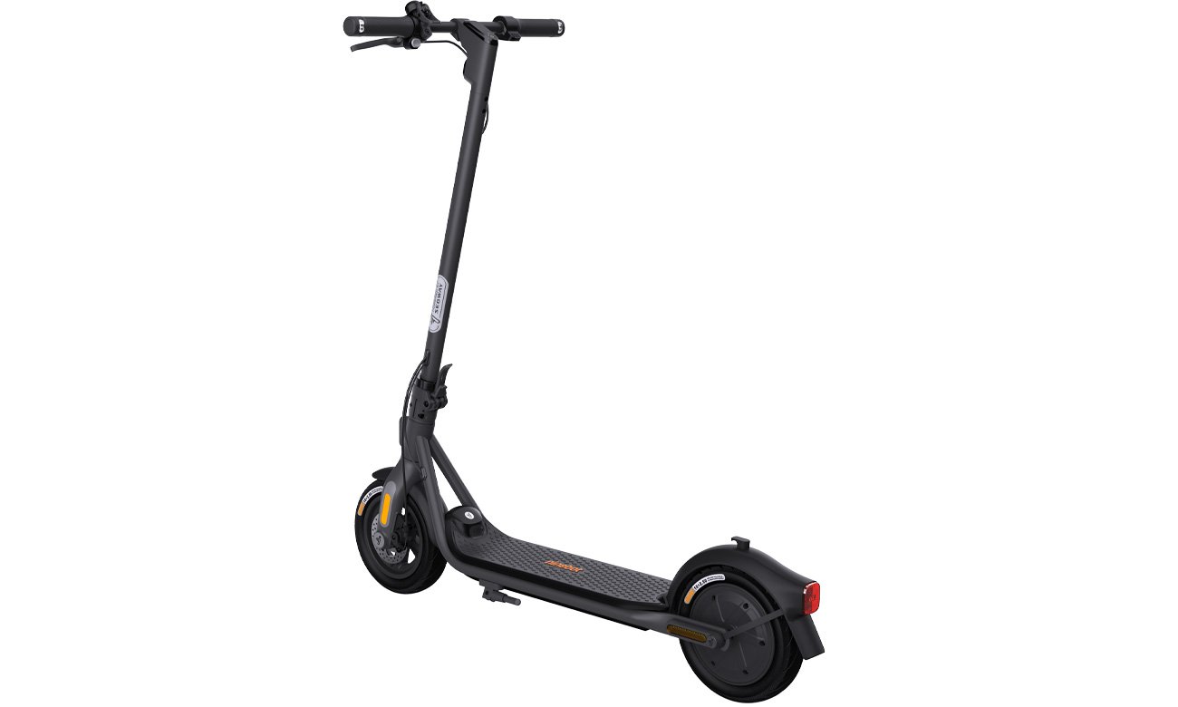 Hulajnoga elektryczna Segway-Ninebot KickScooter F2 D - Widok od tyłu pod kątem