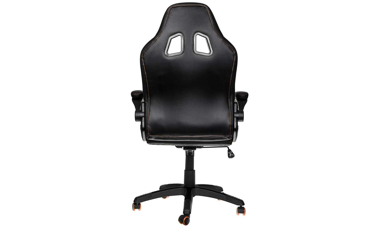 Nitro Concepts C80 Motion Gaming Czarno-Pomarańczowy widok z tyłu