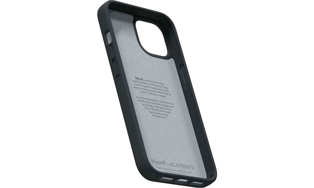 Njord Comfort+ Case do iPhone 14 Black