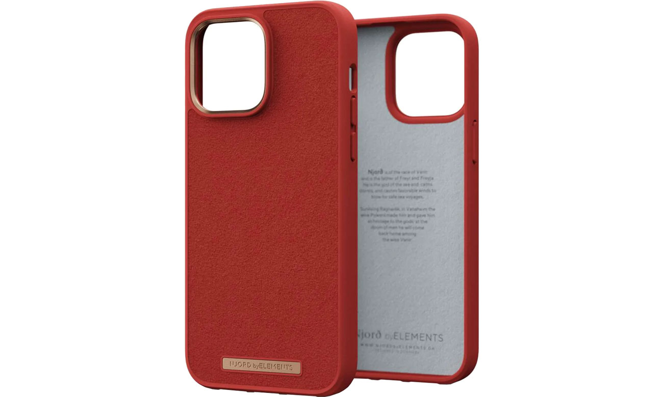 Njord Comfort+ Case do iPhone 14 Pro Max Burnt Orange Etui i obudowy