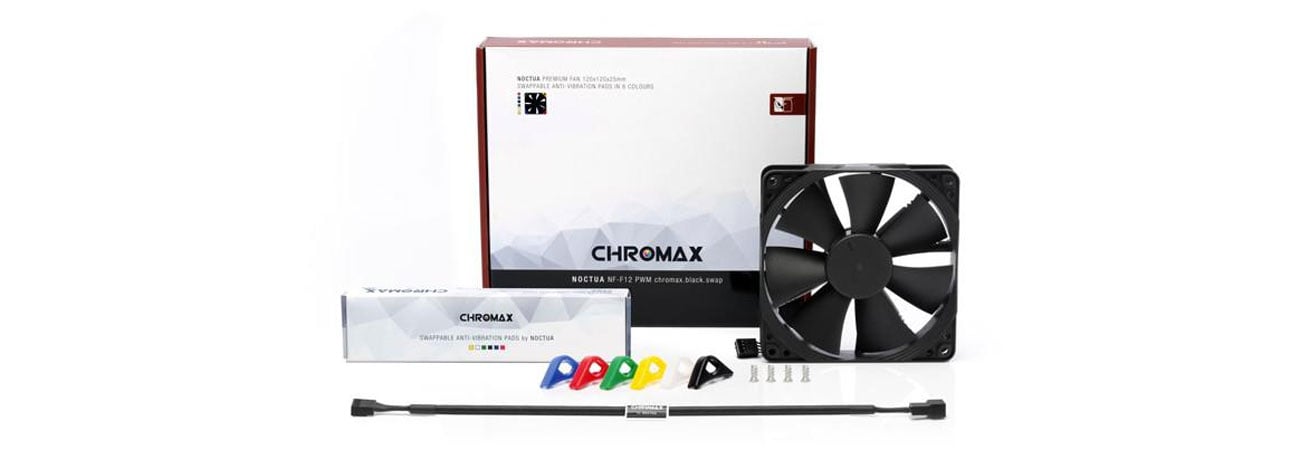 Noctua NF-A12 PWM chromax 140mm nagradzana uniwersalna konstrukcja