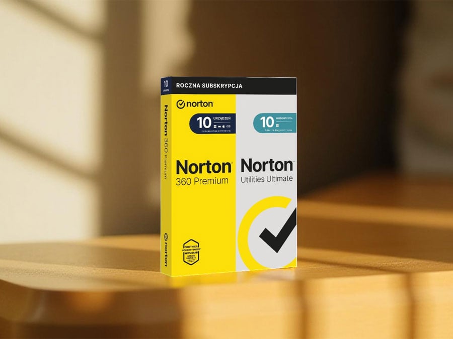 Zestaw Norton 360 Premium + Norton Utilities Ultimate pudełko