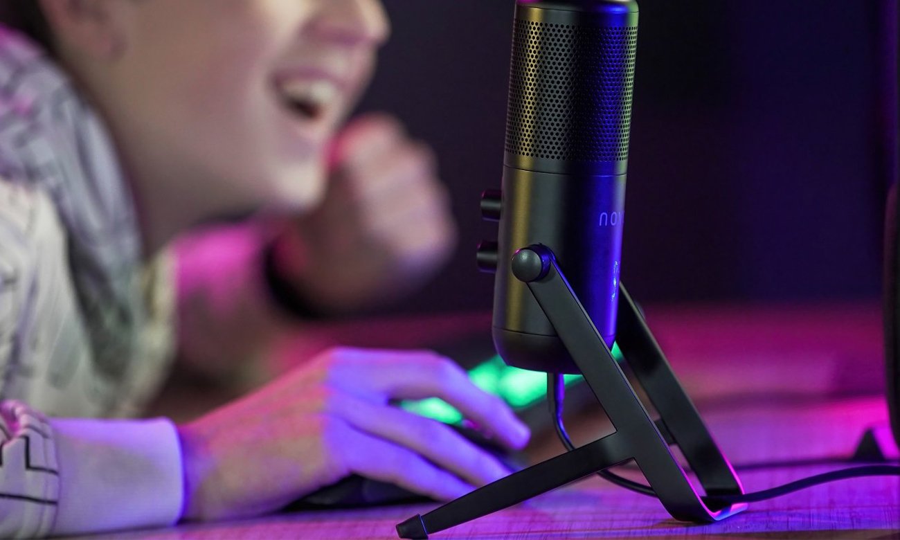 Mikrofon pojemnościowy USB Novox NCX (2022) - Grafika lifestyle