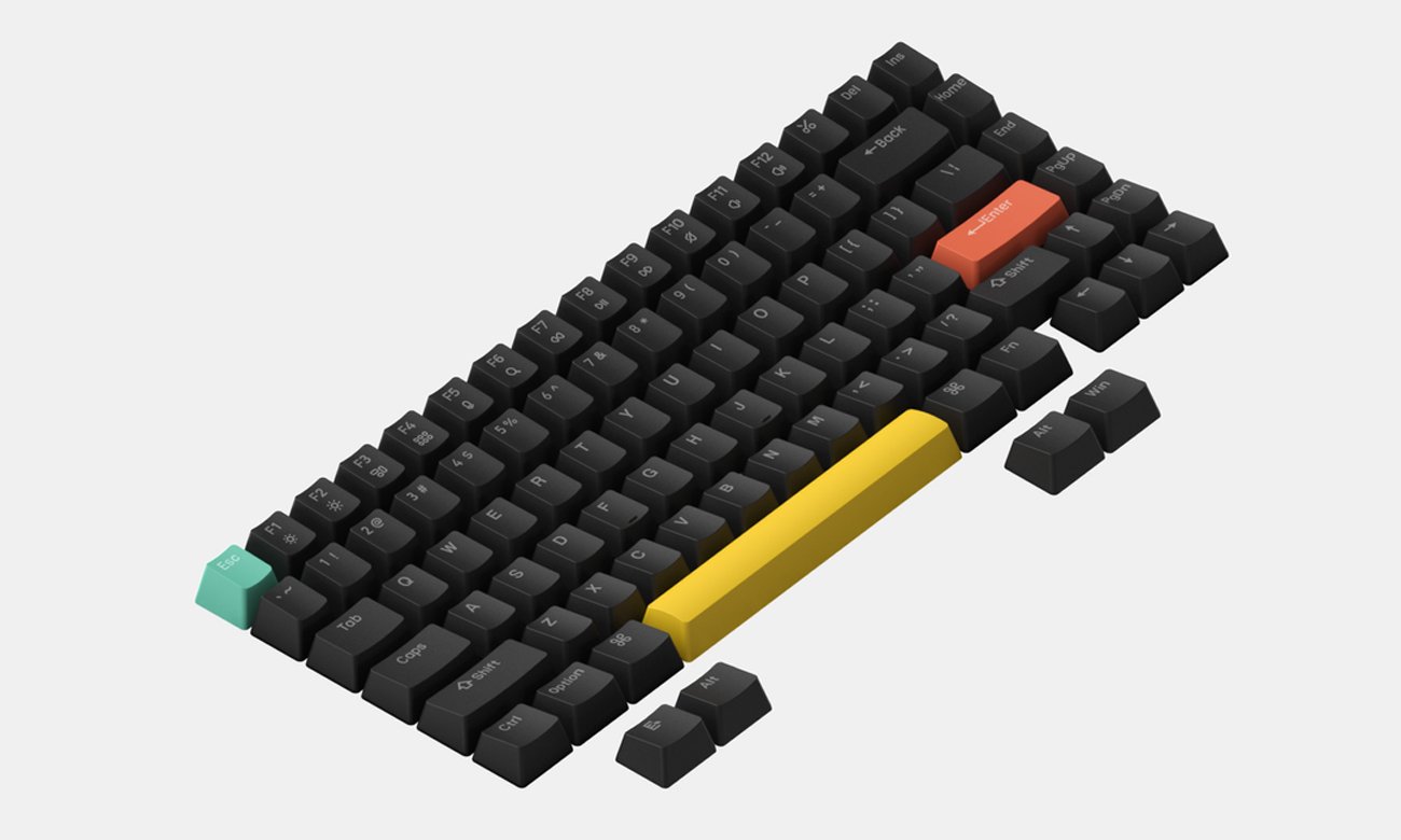 NuPhy Cherry Profile Shine-through PC Keycaps - 75%