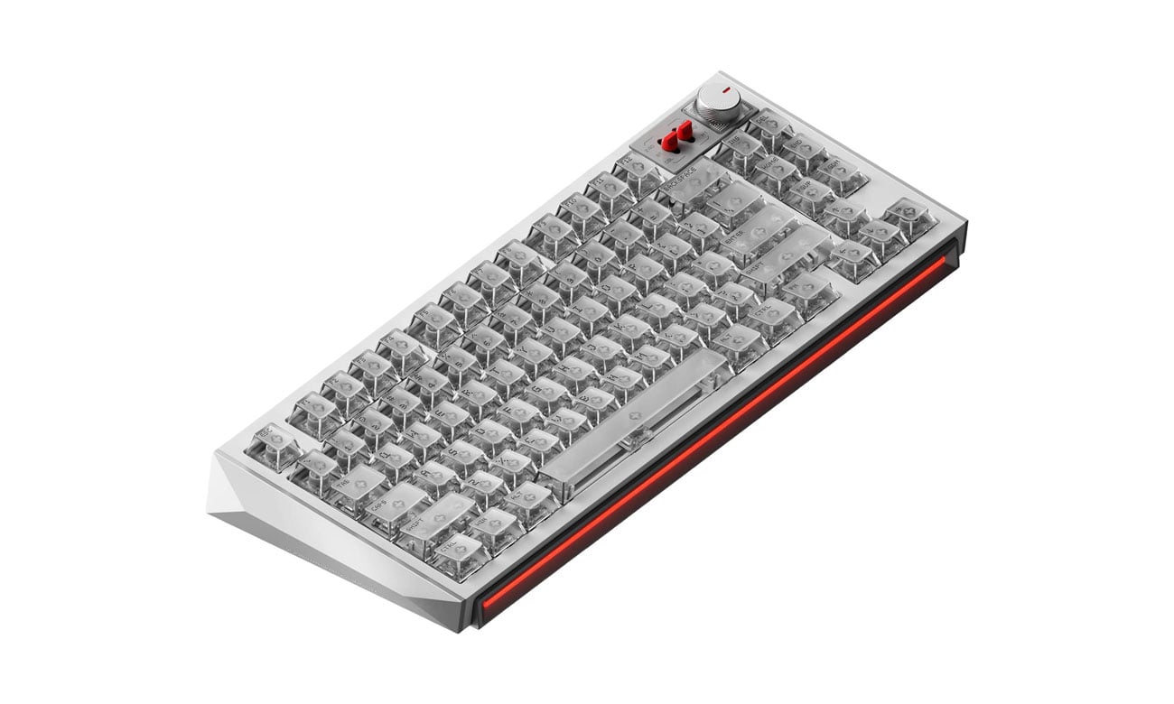 NuPhy WH80 Nova White / Magnetic Jade Dragn-N