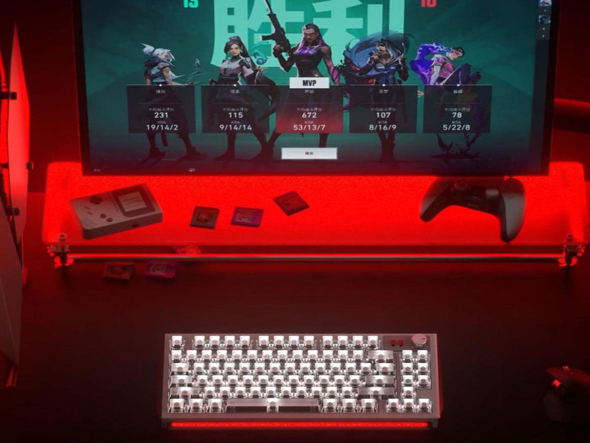 NuPhy WH80 Nova White / Magnetic Jade Dragn-N