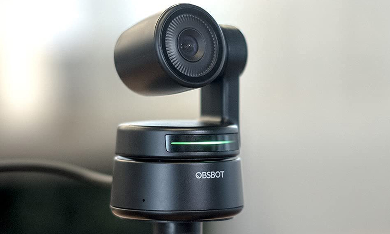 Kamera internetowa Obsbot Tiny - 2-osiowy gimbal i ochrona prywatności