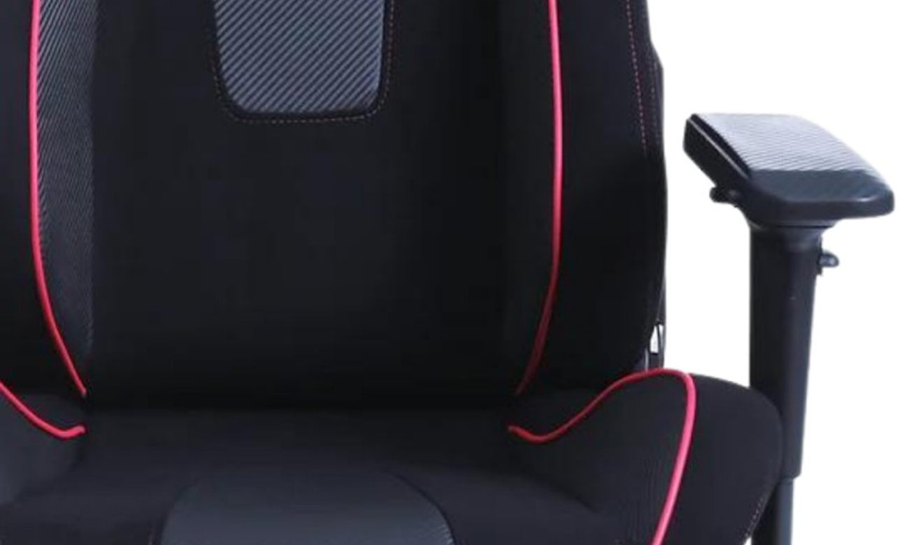 Fotel gamingowy OCPC Fuoco 4D PU Czarno-czerwony - Regulowane podłokietniki 4D