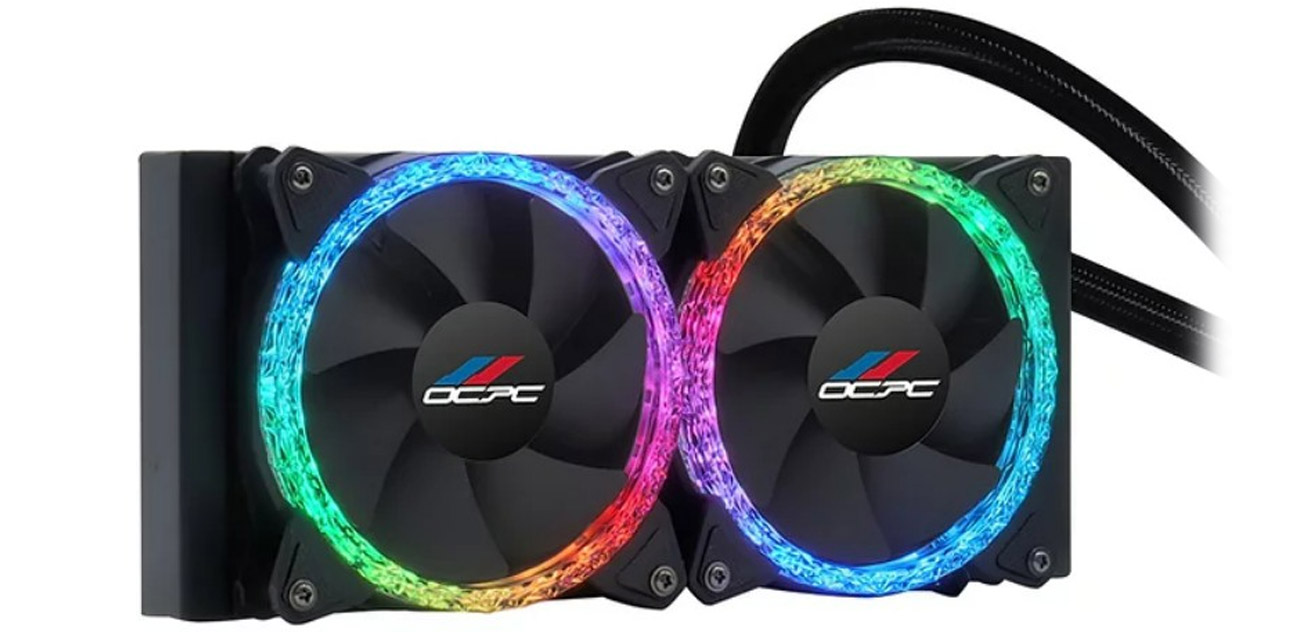 OCPC Turbocool BP-240 podświetlenie