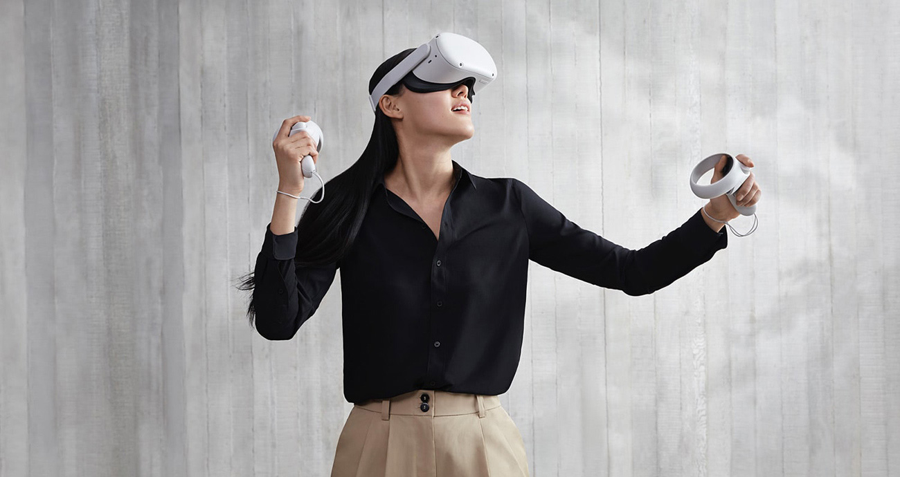 Gogle VR Oculus Quest 2 - Ulepszone kontrolery