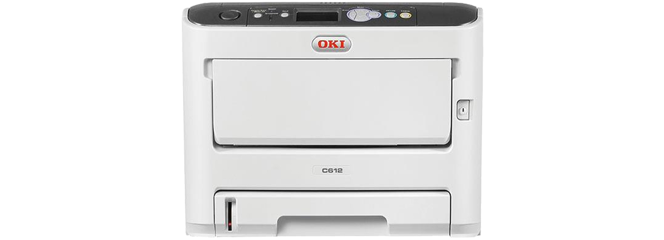 OKI C612dn 46551002 widok z przodu