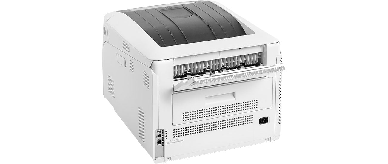 OKI C834nw - Widok z tyłu