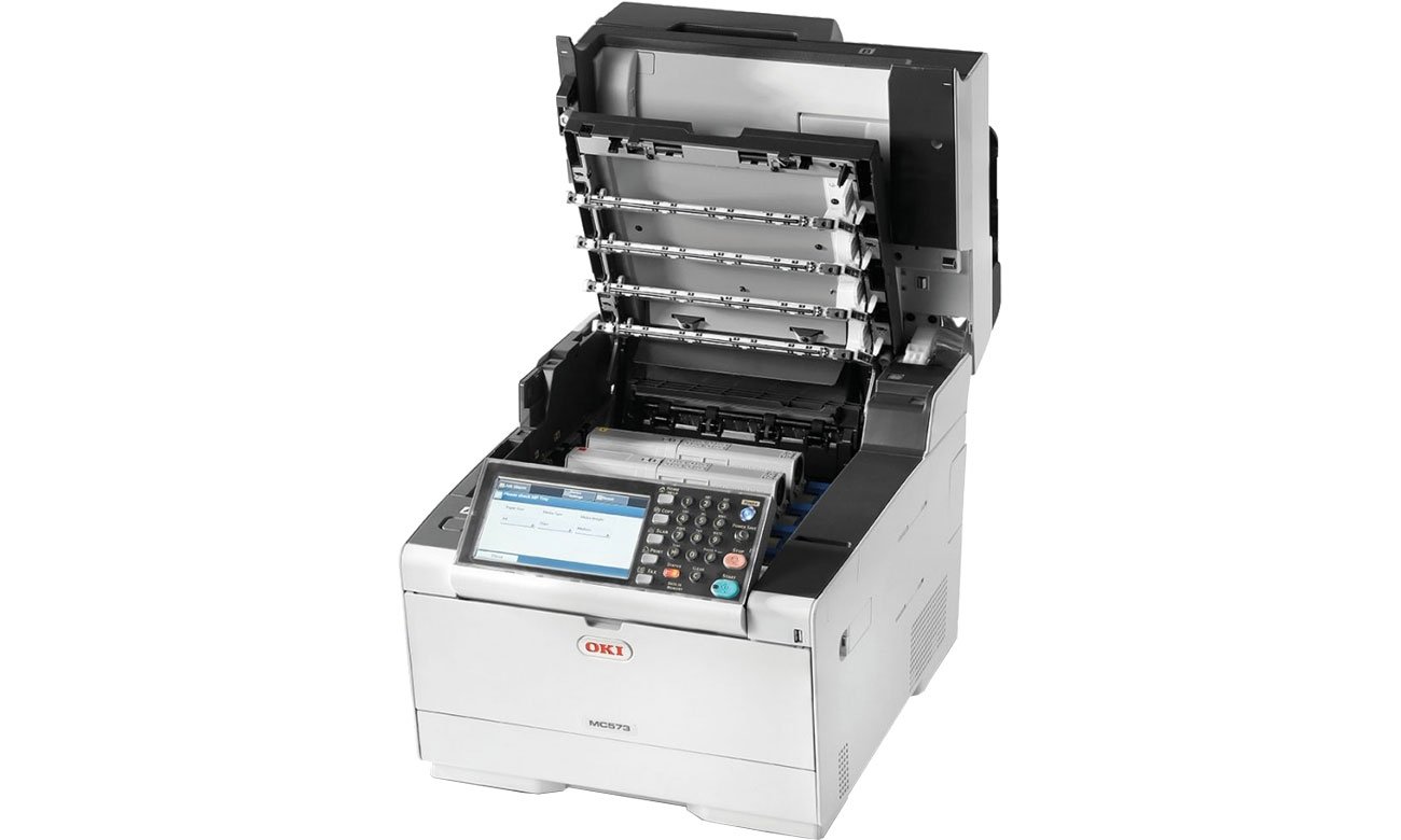 OKI MC573dn Eksploatacja