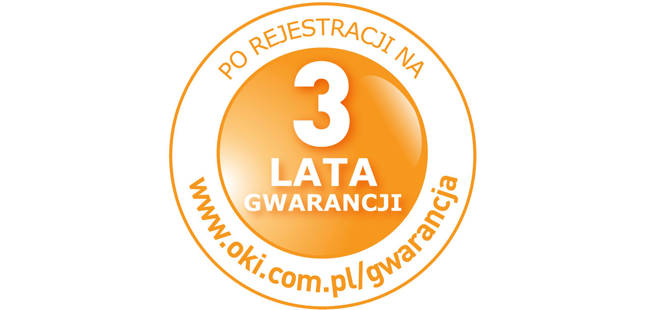 OKI Gwarancja 2+1