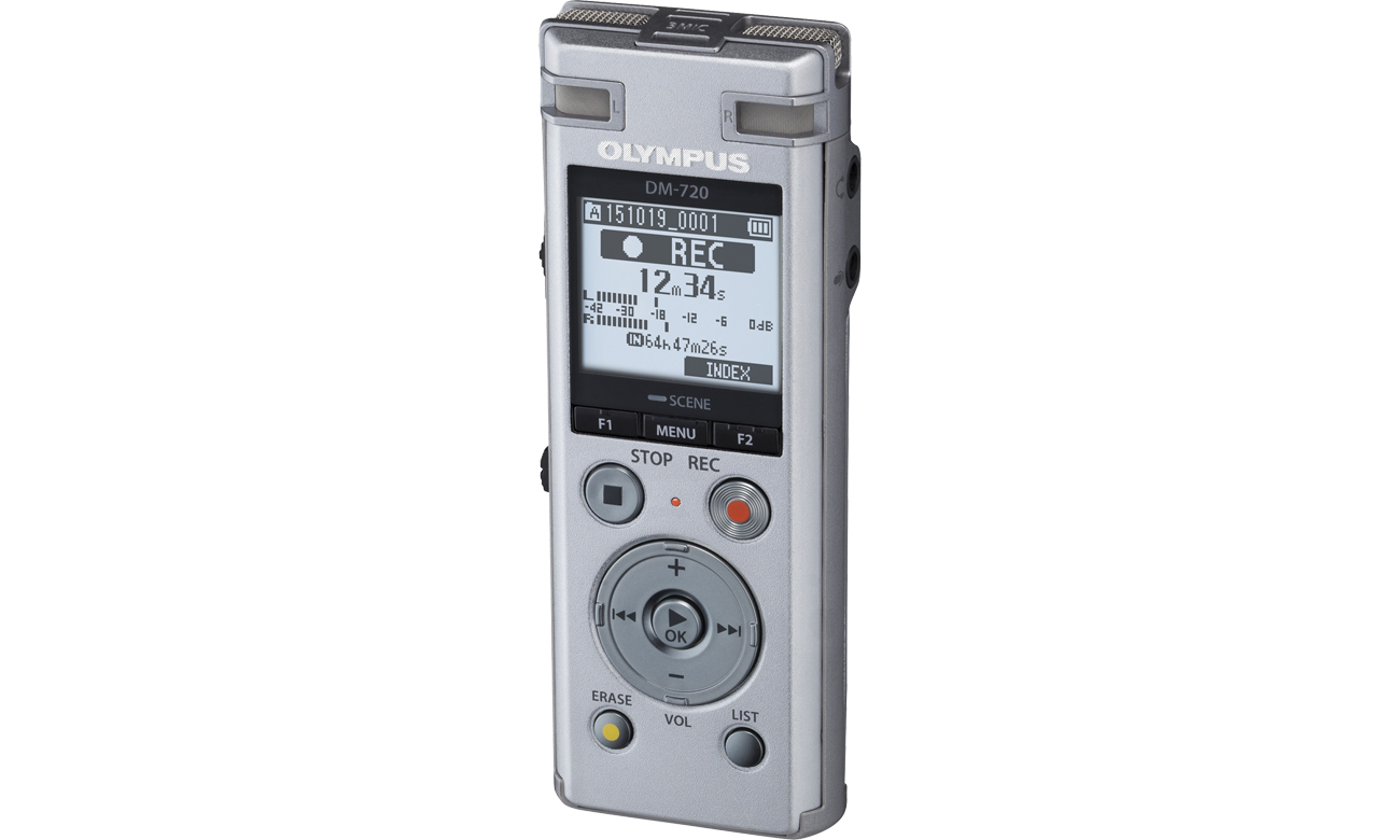 Olympus DM-720 widok z prawej