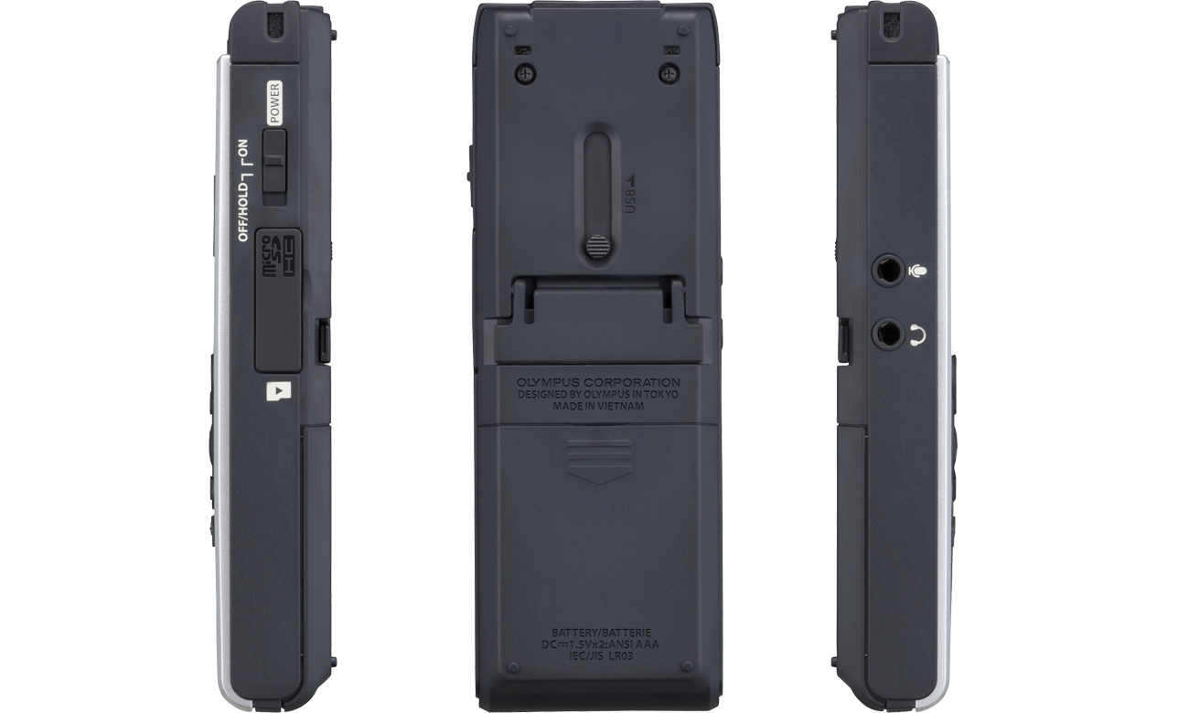 Olympus WS-852 widok z boku