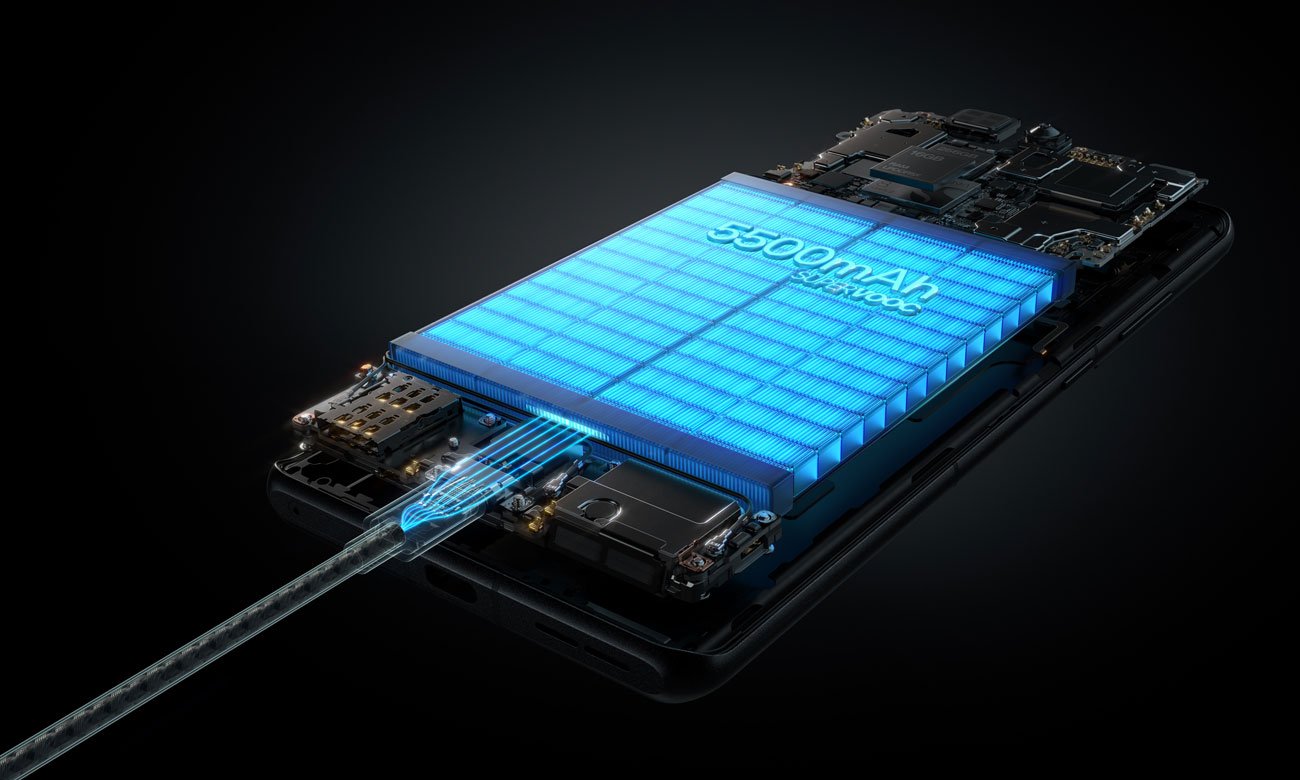 OnePlus 12R bateria 5500 mAh