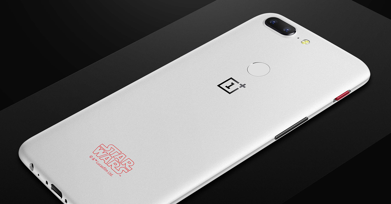 OnePlus 5T Star Wars Limited Edition Czytnik linii papilarnych face unlock