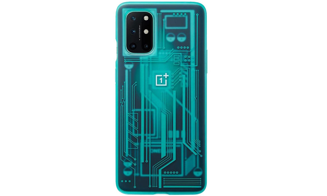 Etui Quantum Bumper do OnePlus 8T Cyborg Cyan