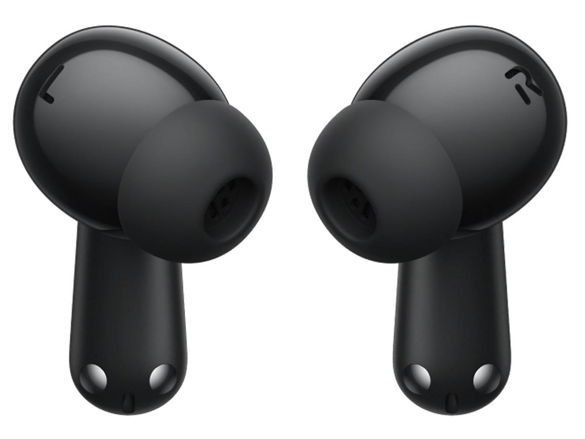 Słuchawki bezprzewodowe OnePlus Nord Buds 3 Pro Czarne - Widok lewej i prawej słuchawki