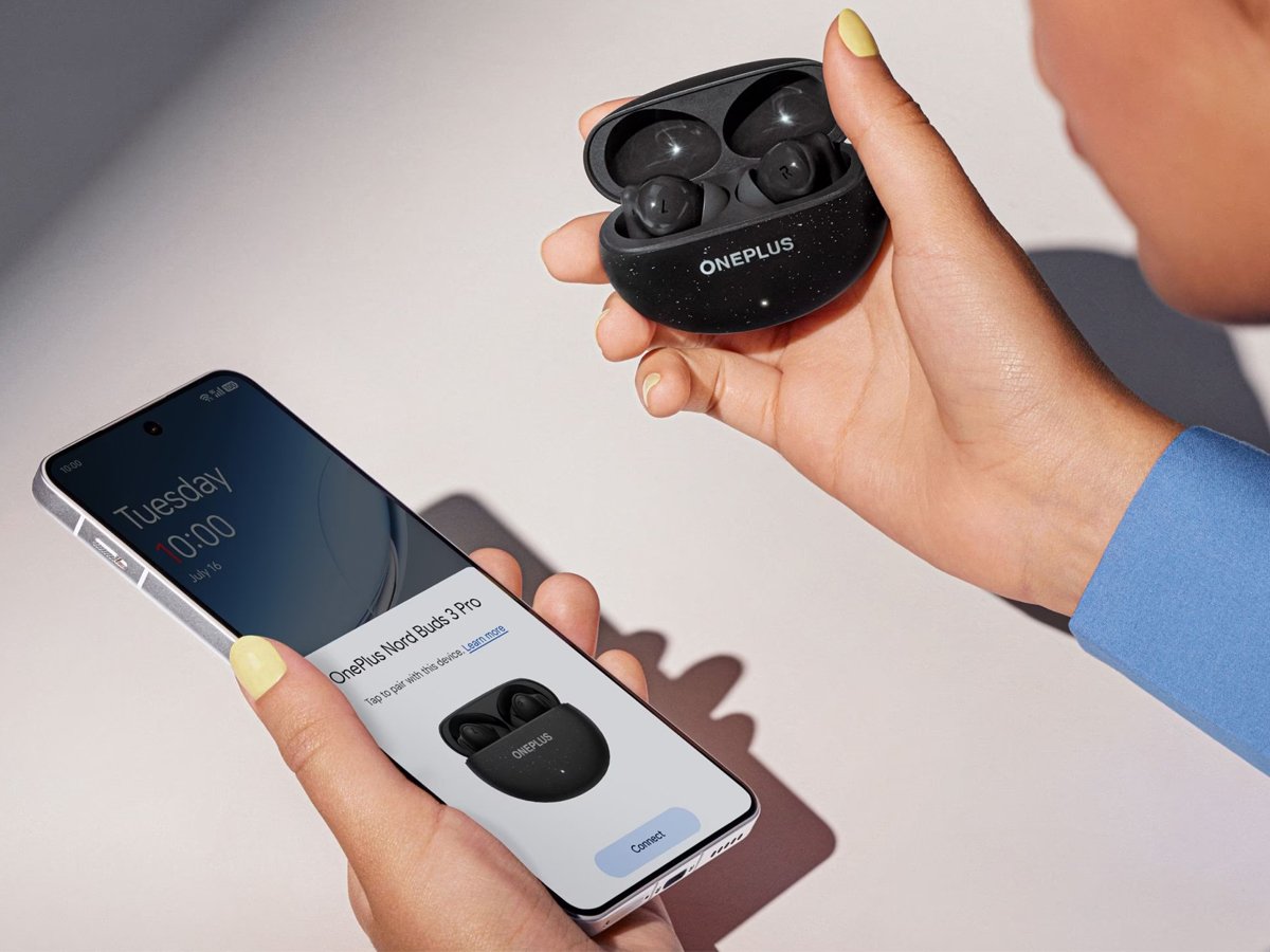 Słuchawki bezprzewodowe OnePlus Nord Buds 3 Pro Czarne - Grafika lifestyle