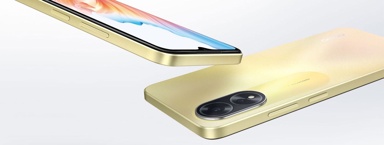 OPPO A38 aparat i ekran