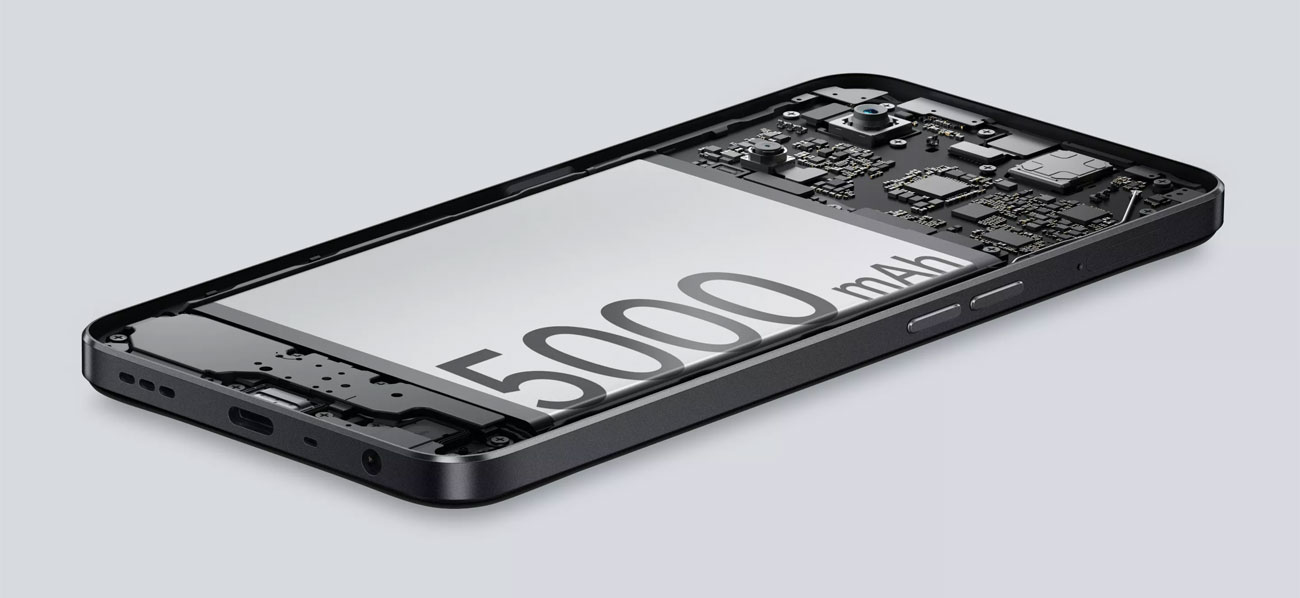 OPPO A57s bateria 5000 mAh