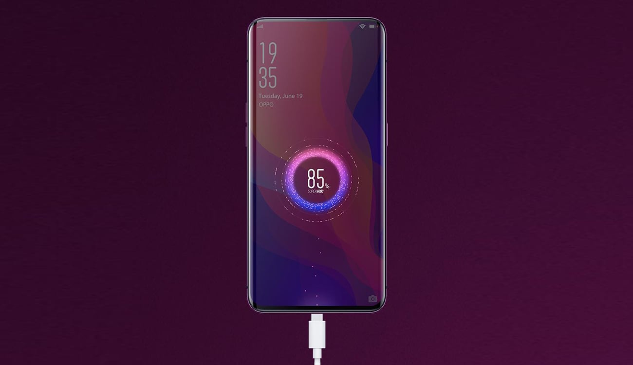 OPPO Find X podwójna bateria z ładowaniem VOOC