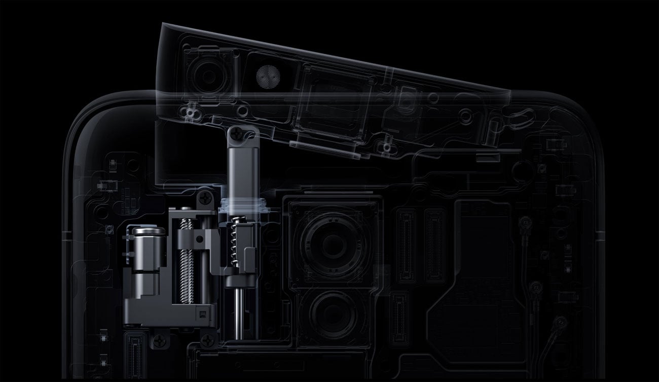 Oppo Reno mechanicznie unoszony aparat selfie