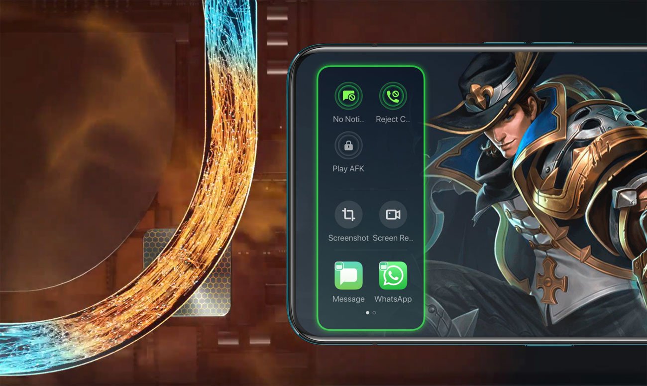 Oppo Reno wydajność game boost wytrzymała bateria