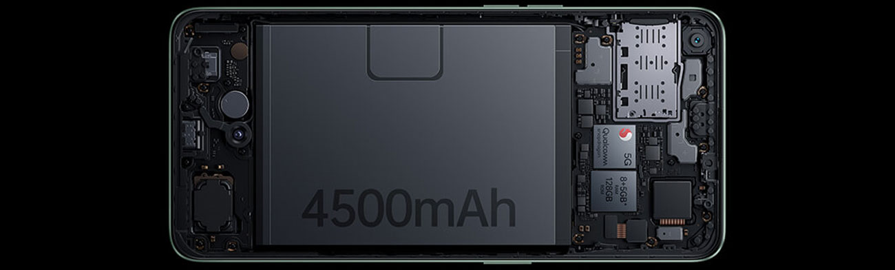 OPPO Reno7 lite 5G bateria i procesor