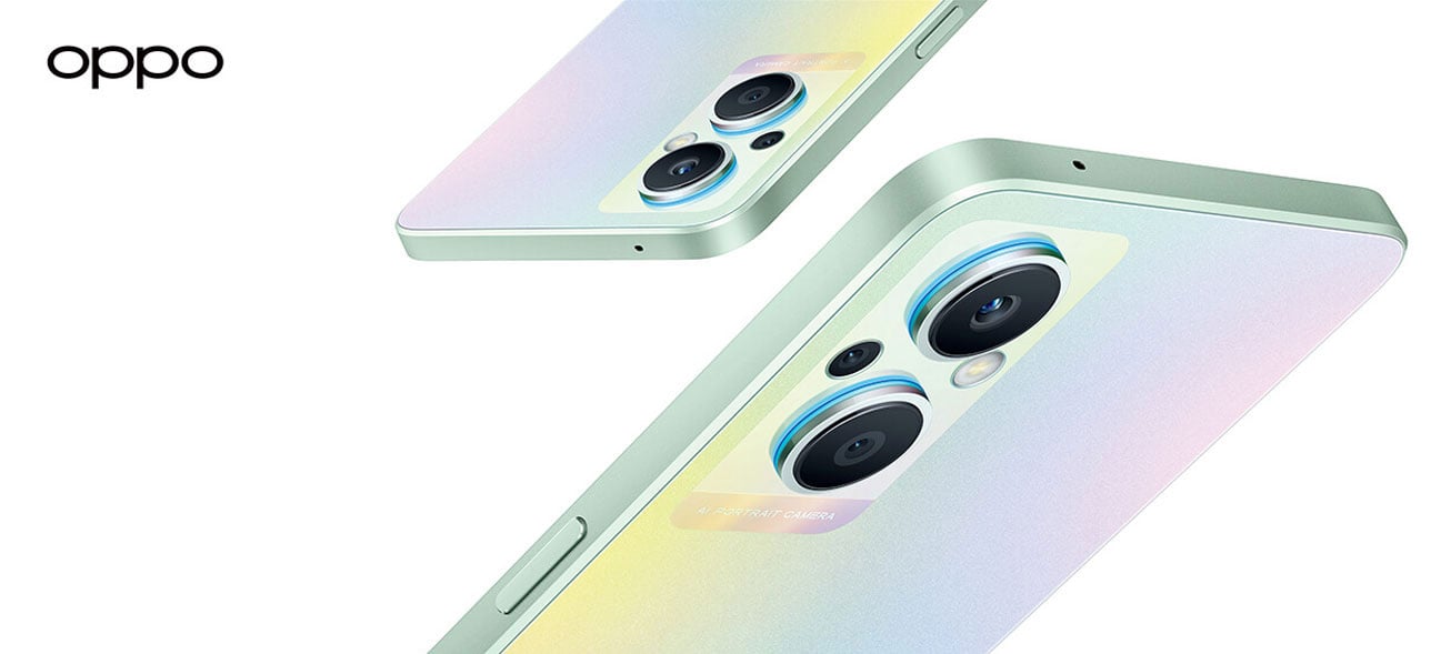 OPPO Reno7 lite 5G tęczowy